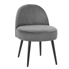 ΣΚΑΜΠΟ ΜΕ ΠΛΑΤΗ YASMINE ΑΠΟ ΓΚΡΙ ΒΕΛΟΥΔΟ & ΜΑΥΡΑ ΠΟΔΙΑ HM8395.11 47x43x65Υ εκ. - ΠΟΥΦ - ΣΚΑΜΠΟ - ΜΠΑΟΥΛΟ στο Milonadakis.gr