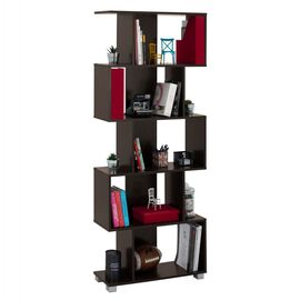 ΒΙΒΛΙΟΘΗΚΗ ΜΕΛΑΜΙΝΗΣ EZIR HM2385.01 ΒΕΓΓΕ 70x25x177Υ εκ. - ΒΙΒΛΙΟΘΗΚΕΣ στο Milonadakis.gr