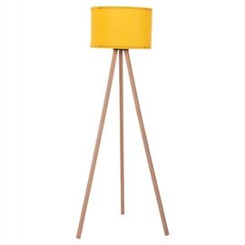 ΦΩΤΙΣΤΙΚΟ ΔΑΠΕΔΟΥ ΞΥΛΙΝΟ ΕΚΡΟΥ ΜΕ ΚΙΤΡΙΝΟ ΚΑΠΕΛΟ HM7272.15 Φ38x145 εκ. - ΦΩΤΙΣΤΙΚΑ ΔΑΠΕΔΟΥ στο Milonadakis.gr