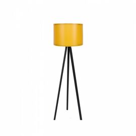 ΦΩΤΙΣΤΙΚΟ ΔΑΠΕΔΟΥ ΞΥΛΙΝΟ ΜΑΥΡΟ ΜΕ ΚΙΤΡΙΝΟ ΚΑΠΕΛΟ HM7272.12 Φ38x145 εκ. - ΦΩΤΙΣΤΙΚΑ ΔΑΠΕΔΟΥ στο Milonadakis.gr