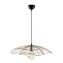 ΦΩΤΙΣΤΙΚΟ ΟΡΟΦΗΣ ΜΕΤΑΛΛΙΚΟ ΚΡΕΜΑΣΤΟ ΧΡΥΣΟ ΟΞΥΝΤΕ HM7229.04 Φ50x111 εκ. - ΦΩΤΙΣΤΙΚΑ ΟΡΟΦΗΣ στο Milonadakis.gr