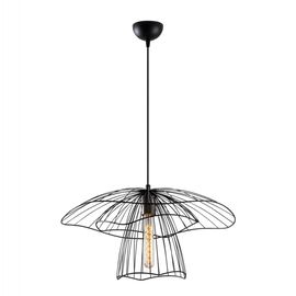 ΦΩΤΙΣΤΙΚΟ ΟΡΟΦΗΣ ΜΕΤΑΛΛΙΚΟ ΚΡΕΜΑΣΤΟ ΜΑΥΡΟ HM7231 E27 Φ50x123 εκ. - ΦΩΤΙΣΤΙΚΑ ΟΡΟΦΗΣ στο Milonadakis.gr