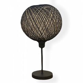 ΦΩΤΙΣΤΙΚΟ ΕΠΙΤΡΑΠΕΖΙΟ ΑΠΟ ΜΕΤΑΛΛΟ ΚΑΙ ΣΧΟΙΝΙ ΜΑΥΡΟ HM7377.01 Φ24x42Υ εκ. - ΕΠΙΤΡΑΠΕΖΙΑ ΦΩΤΙΣΤΙΚΑ στο Milonadakis.gr