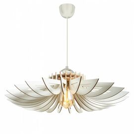 ΦΩΤΙΣΤΙΚΟ ΟΡΟΦΗΣ ΞΥΛΙΝΟ ΚΡΕΜΑΣΤΟ ΛΕΥΚΟ HM7349.02 Φ52x45Υ εκ. - ΦΩΤΙΣΤΙΚΑ ΟΡΟΦΗΣ στο Milonadakis.gr