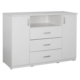 ΜΠΟΥΦΕΣ ΜΕ 2 ΝΤΟΥΛΑΠΙΑ Κ 3 ΣΥΡΤΑΡΙΑ ADLER ΛΕΥΚΟΣ HM2430.03 120X45X85Y εκ. - ΜΠΟΥΦΕΔΕΣ-ΚΟΝΣΟΛΕΣ στο Milonadakis.gr