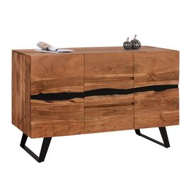 ΜΠΟΥΦΕΣ ΜΕ 3 ΣΥΡΤΑΡΙΑ ALICIA HM8475.11 ΑΠΟ ΜΑΣΙΦ ΞΥΛΟ ΑΚΑΚΙΑΣ 148x44x86Υ εκ. - ΜΠΟΥΦΕΔΕΣ-ΚΟΝΣΟΛΕΣ στο Milonadakis.gr