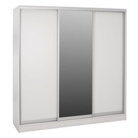 ΝΤΟΥΛΑΠΑ ΣΥΡΟΜΕΝΗ ADLER ΜΕΛΑΜΙΝΗΣ ΛΕΥΚΗ ΜΕ ΚΑΘΡΕΠΤΗ HM2435.03  200X60X210Υεκ - ΝΤΟΥΛΑΠΕΣ στο Milonadakis.gr