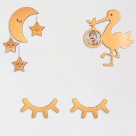 ΣΕΤ ΠΑΙΔΙΚΑ ΔΙΑΚΟΣΜΗΤΙΚΑ ΤΟΙΧΟΥ HARSHA ΞΥΛΟ ΗΜ9207 50Χ35 εκ. - ΔΙΑΚΟΣΜΗΤΙΚΑ ΤΟΙΧΟΥ στο Milonadakis.gr