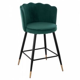 ΣΚΑΜΠΟ ΜΕΣΑΙΟΥ ΥΨΟΥΣ HM8736.03 VESNA ΒΕΛΟΥΔΟ ΚΥΠΑΡΙΣΣΙ ΜΕΤΑΛΛΙΚΟ ΣΚΕΛΕΤΟ 50x50x90 εκ. - ΣΚΑΜΠΟ ΜΠΑΡ στο Milonadakis.gr