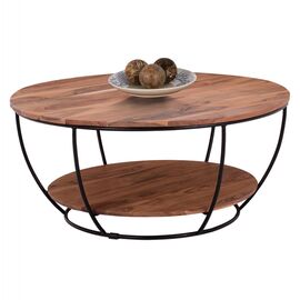 ΤΡΑΠΕΖΙ ΣΑΛΟΝΙΟΥ ANNETTE ΜΕ ΞΥΛΟ ΑΚΑΚΙΑΣ HM8778.11 Φ90x40 εκ. - ΤΡΑΠΕΖΑΚΙΑ ΣΑΛΟΝΙΟΥ στο Milonadakis.gr