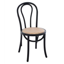 ΞΥΛΙΝΗ ΚΑΡΕΚΛΑ MONTREAL ΤΥΠΟΥ ΒΙΕΝΝΗΣ HM8914.02 ΑΠΟ ΞΥΛΟ ΟΞΙΑΣ ΣΕ ΧΡΩΜΑ ΜΑΥΡΟ 40x40x87Υ εκ. - ΚΑΡΕΚΛΕΣ - ΠΟΛΥΘΡΟΝΕΣ ΕΣ. στο Milonadakis.gr