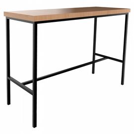 ΒΑΣΗ ΜΠΑΡ ΜΕΤΑΛΛΙΚΗ ΜΑΥΡΗ ΜΑΤ TS925 ΣΧΕΔΙΟ ΕΠΙΦΑΝΕΙΑ 140x50x103 εκ. - ΒΑΣΕΙΣ ΤΡΑΠΕΖΙΩΝ στο Milonadakis.gr