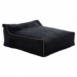 ΠΟΥΦ YAMIN ΔΥΟ ΑΤΟΜΩΝ ΜΕ TEXTILENE 600gr/m2 2X1 ΜΑΥΡΟ ΚΑΙ ΛΕΥΚΟ ΡΕΛΙ HM5773.12 140x140x40-60Υ εκ. - ΠΟΥΦ στο Milonadakis.gr