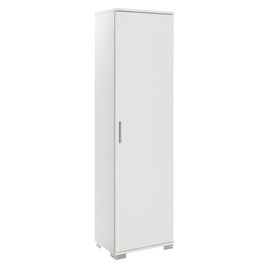 Ντουλάπι-στήλη Chad1 pakoworld λευκό gloss 45x32x169εκ - ΟΡΓΑΝΩΣΗ ΣΠΙΤΙΟΥ στο Milonadakis.gr