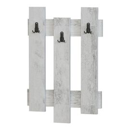 Κρεμάστρα Nix Wave pakoworld χρώμα λευκό antique 45x3.5x66εκ - ΚΑΛΟΓΕΡΟΙ - ΚΡΕΜΑΣΤΡΕΣ στο Milonadakis.gr