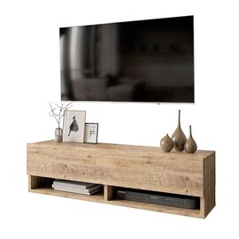 Έπιπλο τηλεόρασης επιτοίχιο Roscoe pakoworld oak 100x31,5x29,5εκ - ΕΠΙΠΛΑ ΤΗΛΕΟΡΑΣΗΣ στο Milonadakis.gr