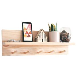 Κρεμάστρα Lolia pakoworld φυσικό 49x11x14εκ - ΚΑΛΟΓΕΡΟΙ - ΚΡΕΜΑΣΤΡΕΣ στο Milonadakis.gr