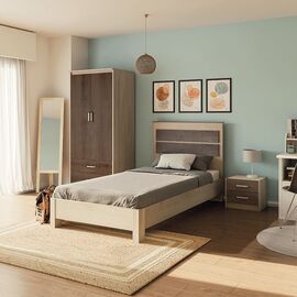 Φοιτητικό πακέτο επίπλων κρεβατοκάμαρας Comfort pakoworld σετ 3τεμ - ΦΟΙΤΗΤΙΚΑ ΠΑΚΕΤΑ στο Milonadakis.gr