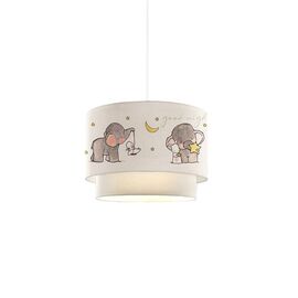 Παιδικό φωτιστικό οροφής μονόφωτο PWL-1096 pakoworld Ε27 λευκό-γκρι Φ30x20εκ - ΠΑΙΔΙΚΟ ΔΩΜΑΤΙΟ στο Milonadakis.gr