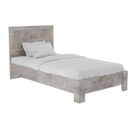 Κρεβάτι μονό OLYMPUS pakoworld σε χρώμα antique ανθρακί 100x200εκ - ΚΡΕΒΑΤΙΑ στο Milonadakis.gr