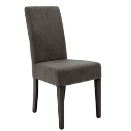 Καρέκλα Ditta pakoworld ανθρακί ύφασμα - πόδια ξύλο μασίφ μαύρο - ΚΑΡΕΚΛΕΣ - ΠΟΛΥΘΡΟΝΕΣ ΕΣ. στο Milonadakis.gr