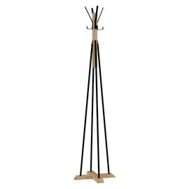 Καλόγερος ρούχων Myra pakoworld φυσικό-μαύρο χρώμα Φ40x160εκ - ΚΑΛΟΓΕΡΟΙ - ΚΡΕΜΑΣΤΡΕΣ στο Milonadakis.gr