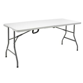 Τραπέζι catering Rodeo pakoworld πτυσσόμενο-βαλίτσα λευκό 240x76x74εκ - ΕΠΙΠΛΑ CATERING - ΣΥΝΕΔΡΙΟΥ στο Milonadakis.gr