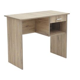 Γραφείο εργασίας με συρτάρι Michael pakoworld sonoma 88x45x72εκ - ΓΡΑΦΕΙΑ στο Milonadakis.gr