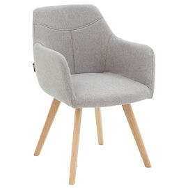 Πολυθρόνα Nasima pakoworld ύφασμα γκρι-φυσικό  57x58x84εκ - ΚΑΡΕΚΛΕΣ - ΠΟΛΥΘΡΟΝΕΣ ΕΣ. στο Milonadakis.gr