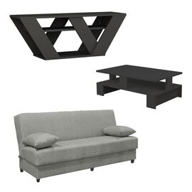 Φοιτητικό πακέτο επίπλων σαλονιού New Living 9 pakoworld σετ 3 τμχ - ΦΟΙΤΗΤΙΚΑ ΠΑΚΕΤΑ στο Milonadakis.gr