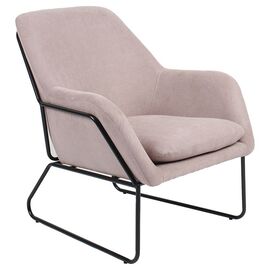 Πολυθρόνα Indelible pakoworld ύφασμα ροζ-μαύρο 76x67x81εκ - ΚΑΡΕΚΛΕΣ - ΠΟΛΥΘΡΟΝΕΣ ΕΣ. στο Milonadakis.gr