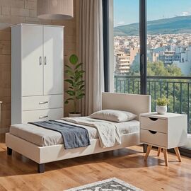 Φοιτητικό πακέτο επίπλων κρεβατοκάμαρας Escape pakoworld σετ 3τεμ - ΦΟΙΤΗΤΙΚΑ ΠΑΚΕΤΑ στο Milonadakis.gr