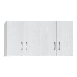 Πατάρι ντουλάπας Zelia pakoworld τετράφυλλο σε λευκή απόχρωση 120x42x60εκ - ΝΤΟΥΛΑΠΕΣ στο Milonadakis.gr