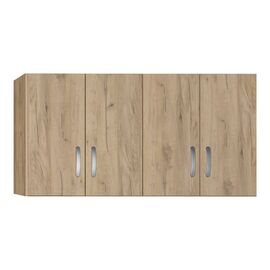 Πατάρι ντουλάπας Zelia pakoworld τετράφυλλο σε oak απόχρωση 120x42x60εκ - ΝΤΟΥΛΑΠΕΣ στο Milonadakis.gr
