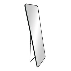 Καθρέπτης δαπέδου Jayrens Inart αλουμίνιο σε μαύρη απόχρωση 50x40x160εκ - ΚΑΘΡΕΠΤΕΣ στο Milonadakis.gr