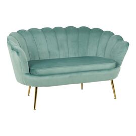 Καναπές 2θέσιος Daimon pakoworld βελούδο σε φυστικί απόχρωση 134x70x77εκ - ΚΑΝΑΠΕΔΕΣ-ΣΑΛΟΝΙΑ στο Milonadakis.gr