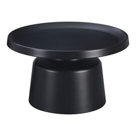 Τραπέζι σαλονιού Ginoze Inart μέταλλο σε μαύρη απόχρωση Φ70x38εκ - ΤΡΑΠΕΖΑΚΙΑ ΣΑΛΟΝΙΟΥ στο Milonadakis.gr