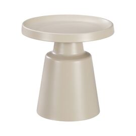 Βοηθητικό τραπέζι Ginoze Inart μέταλλο σε cappuccino απόχρωση Φ50x48.5εκ - ΒΟΗΘΗΤΙΚΑ ΤΡΑΠΕΖΑΚΙΑ στο Milonadakis.gr