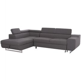 ΓΩΝΙΑΚΟΣ ΚΑΝΑΠΕΣ-ΚΡΕΒΑΤΙ ΜΕ ΑΠΟΘ.ΧΩΡΟ ENCORE HM3301.01L ΓΚΡΙ ΥΦΑΣΜΑ 285x205x90Υεκ. - ΚΑΝΑΠΕΔΕΣ-ΣΑΛΟΝΙΑ στο Milonadakis.gr