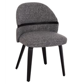 ΚΑΡΕΚΛΑ ΤΡΑΠΕΖΑΡΙΑΣ DEKKER HM18249.02 PLYWOOD ΜΑΥΡΟ--ΥΦΑΣΜΑ ΓΚΡΙ 50x60x80Υεκ. - ΚΑΡΕΚΛΕΣ - ΠΟΛΥΘΡΟΝΕΣ ΕΣ. στο Milonadakis.gr