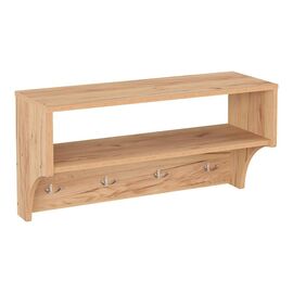 Κρεμάστρα Crosta pakoworld σε oak απόχρωση 80x28x40εκ - ΕΠΙΠΛΑ ΕΙΣΟΔΟΥ στο Milonadakis.gr