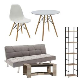 Φοιτητικό πακέτο επίπλων Pliable pakoworld σετ 6τεμ - ΦΟΙΤΗΤΙΚΑ ΠΑΚΕΤΑ στο Milonadakis.gr