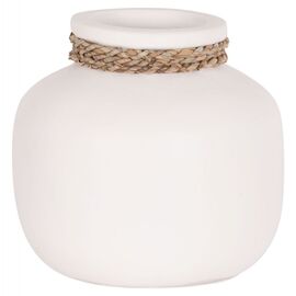 ΕΠΙΤΡΑΠΕΖΙΟ ΔΙΑΚΟΣΜΗΤΙΚΟ ΒΑΖΟ CAMMER HM4687.02S ΤΕΡΑΚΟΤΑ ΣΕ ΛΕΥΚΟ--Φ22x20Υεκ. - ΑΝΤΙΚΕΙΜΕΝΑ στο Milonadakis.gr