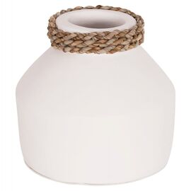 ΕΠΙΤΡΑΠΕΖΙΟ ΔΙΑΚΟΣΜΗΤΙΚΟ ΒΑΖΟ CAMMER HM4687.02XS ΤΕΡΑΚΟΤΑ ΣΕ ΛΕΥΚΟ--Φ16x15Υεκ. - ΑΝΤΙΚΕΙΜΕΝΑ στο Milonadakis.gr