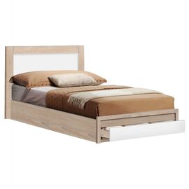 ΚΡΕΒΑΤΙ MELANY HM346 ΜΕ 1ΣΥΡΤΑΡΙ SONAMA-ΛΕΥΚΟ 90Χ190 - ΚΡΕΒΑΤΙΑ στο Milonadakis.gr