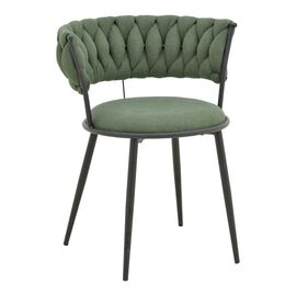 Πολυθρόνα Alkia I pakoworld ύφασμα σε χακί απόχρωση- πόδι μαύρο μέταλλο 57x58.5x72εκ - ΚΑΡΕΚΛΕΣ - ΠΟΛΥΘΡΟΝΕΣ στο Milonadakis.gr