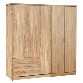 ΝΤΟΥΛΑΠΑ 5ΦΥΛΛΗ CAESAR HM21234.02 ΜΕΛΑΜΙΝΗ ΧΡΩΜΑ SONAMA 150x42.5x181Υεκ - ΝΤΟΥΛΑΠΕΣ στο Milonadakis.gr