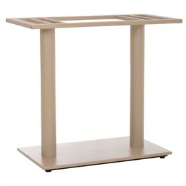 ΒΑΣΗ ΤΡΑΠΕΖΙΟΥ ΜΕΤΑΛΛΙΚΗ ΔΙΠΛΗ HM435.25 ΚΑΠΟΥΤΣΙΝΟ ΜΑΤ ΜΕ ΡΕΓΟΥΛΑΤΟΡΟΥΣ 80Χ40Χ72Υεκ. - ΒΑΣΕΙΣ ΤΡΑΠΕΖΙΩΝ στο Milonadakis.gr