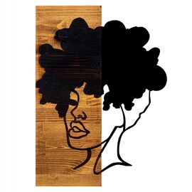 ΔΙΑΚΟΣΜΗΤΙΚΟ ΤΟΙΧΟΥ ΦΙΓΟΥΡΑ ΓΥΝΑΙΚΑΣ HM4750-ΦΥΛΛΑ ΜΕΤΑΛΛΟΥ-ΞΥΛΟ 35x3(βάθος)x50Υεκ. - ΔΙΑΚΟΣΜΗΤΙΚΑ ΤΟΙΧΟΥ στο Milonadakis.gr