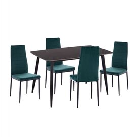 ΣΕΤ ΤΡΑΠΕΖΑΡΙΑΣ 5ΤΜΧ RAVEN HM21265.02 ΚΕΡΑΜΙΚΟ TOP ΜΑΥΡΟ ΜΑΡΜΑΡΟ--ΒΕΛΟΥΔΟ ΚΥΠΑΡΙΣΣΙ - ΤΡΑΠΕΖΑΡΙΕΣ στο Milonadakis.gr